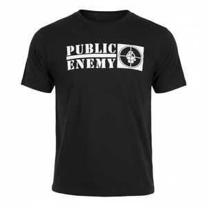 Public Enemy Black T-Shirt